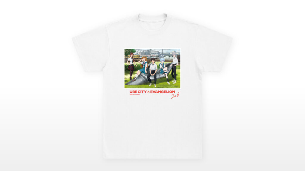 まちエヴァ2026 Tシャツ白 キャラ